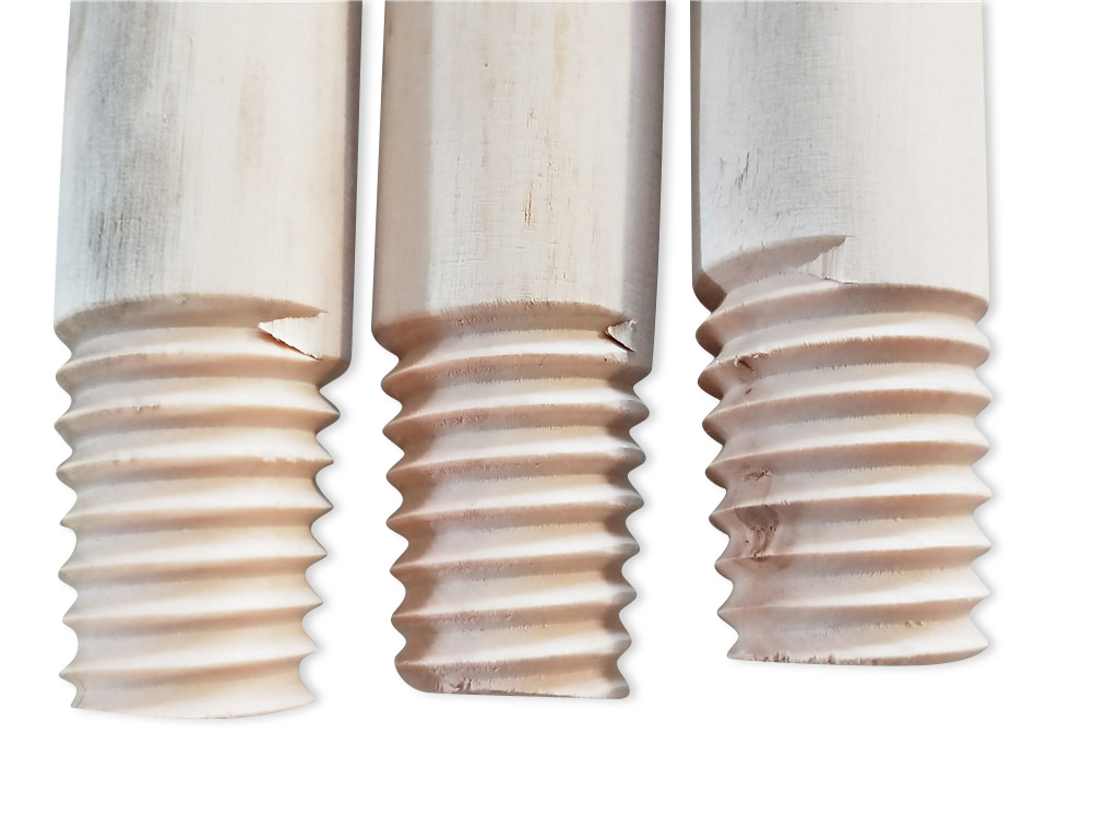 מוטות עץ מתקפלים לסוכה במארז