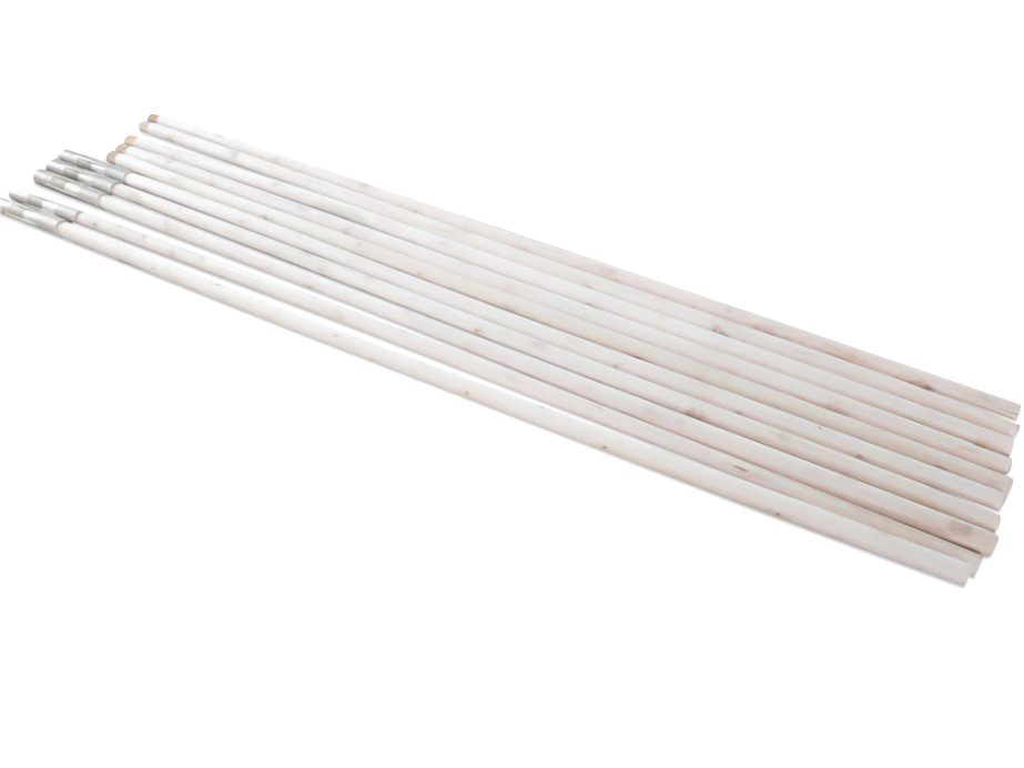 מוטות עץ מתקפלים לסוכה במארז