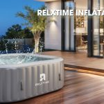 ג'קוזי מתנפח 6 מקומות, 130 סילוני אוויר עם שליטה חכמה במוצר
