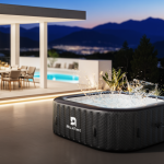 ג'קוזי מתנפח 6 מקומות, 130 סילוני אוויר עם שליטה חכמה במוצר