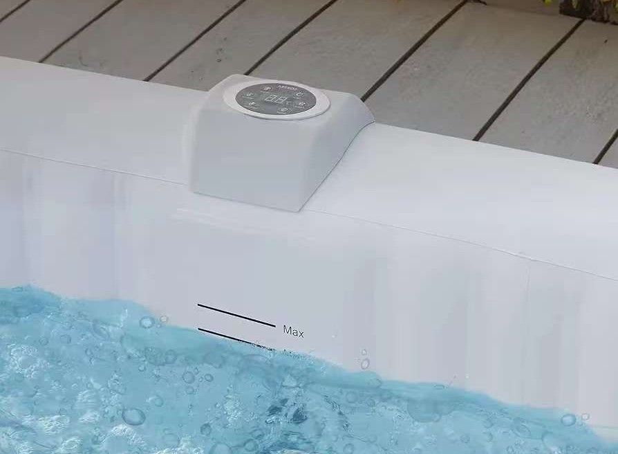 ג'קוזי מתנפח 6 מקומות, 130 סילוני אוויר עם שליטה חכמה במוצר