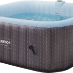 ג'קוזי מתנפח 6 מקומות, 130 סילוני אוויר עם שליטה חכמה במוצר