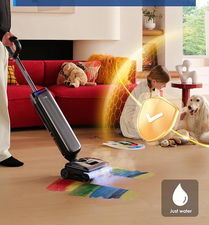 שואב שוטף אלחוטי טינקו- FLOOR ONE S9 STEAM ARTIST 70- הדגם המתקדם ביותר של טינקו